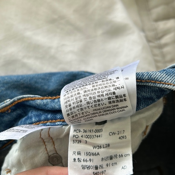 Levi’s 501 denim - Picture 4 of 4